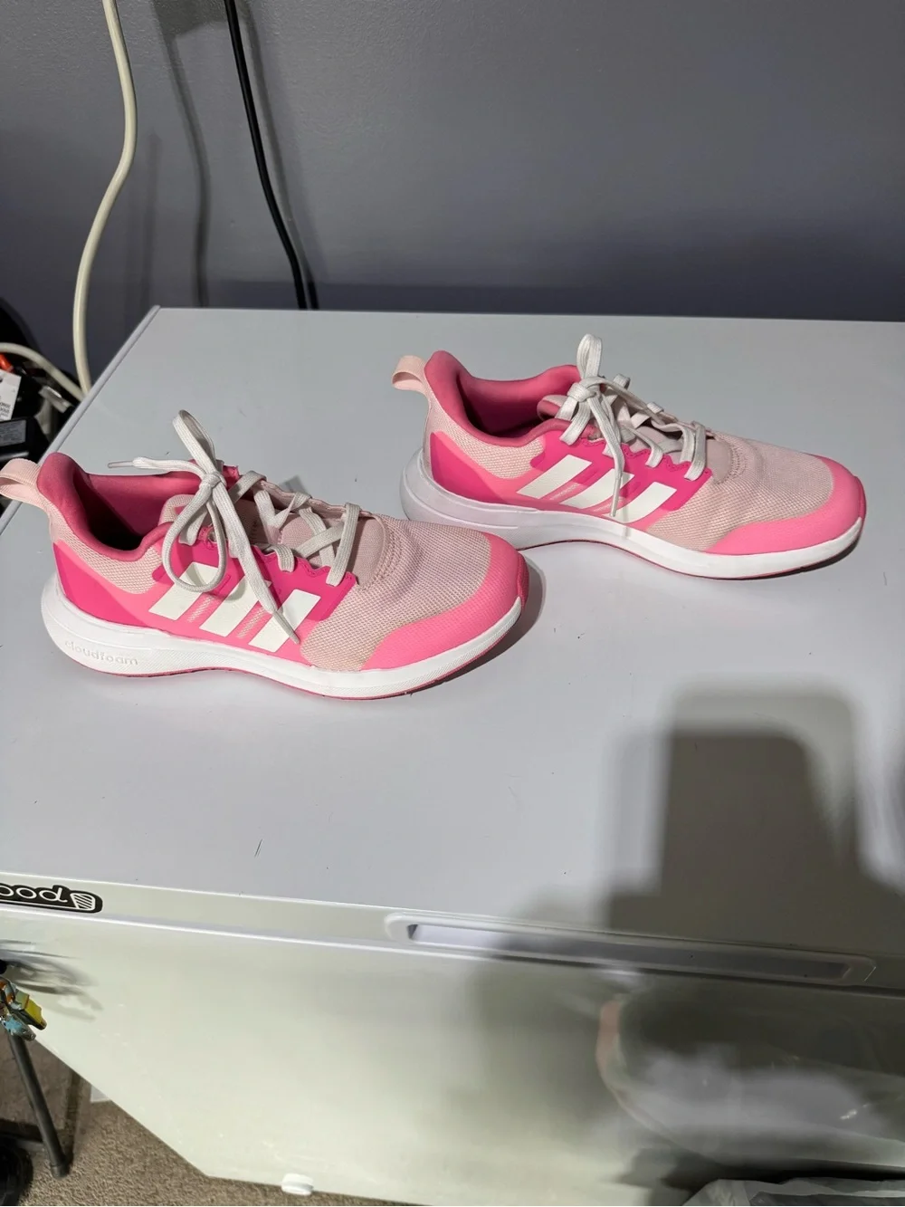 adidas Pink and Hot Pink Women's Athletic Sneakers